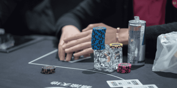 Poker Stack and Red Bull