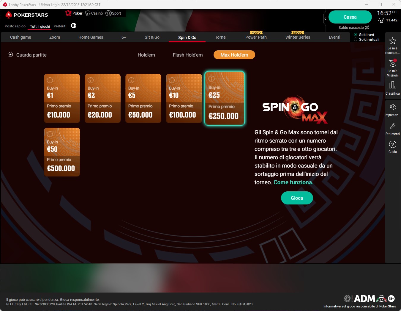 Spin Go Max