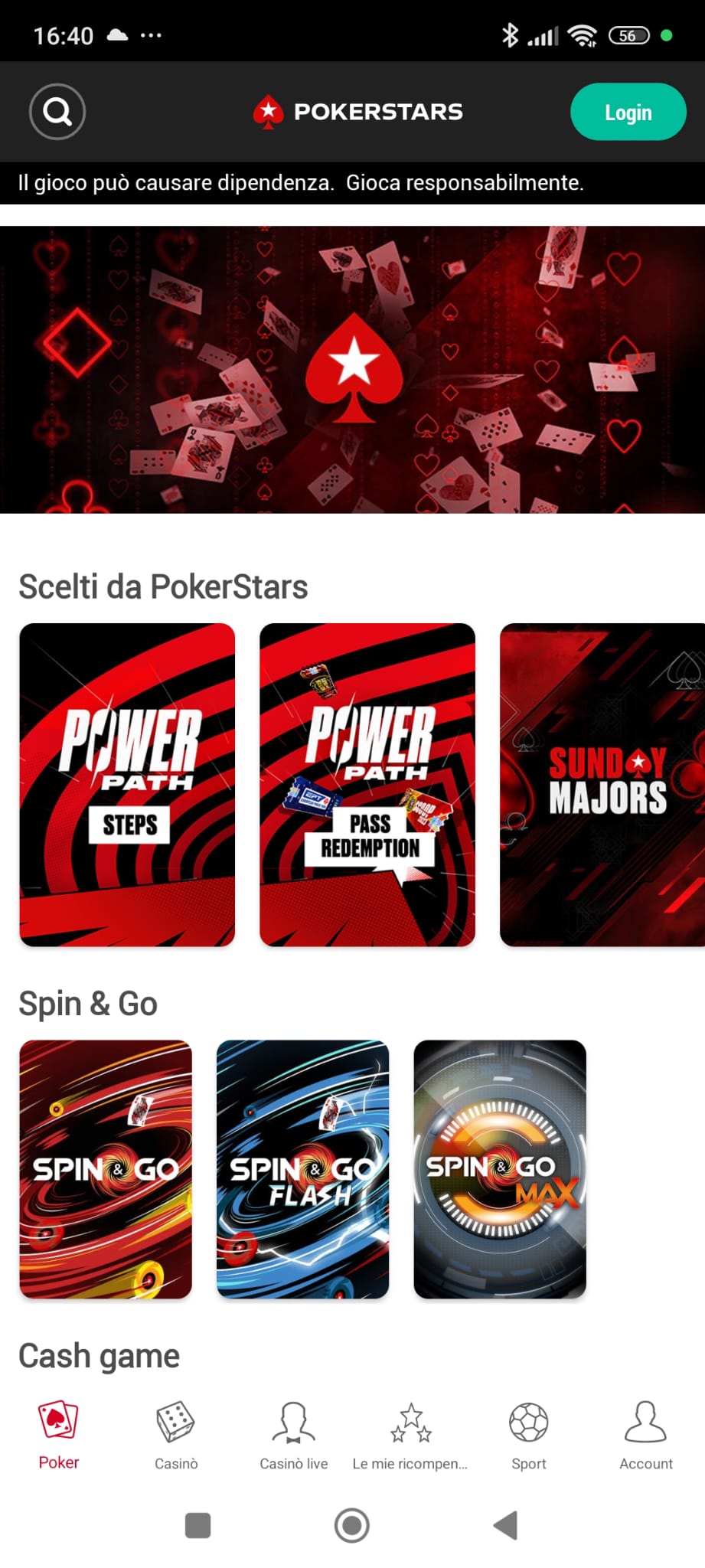 lobby pokerstars mobile android