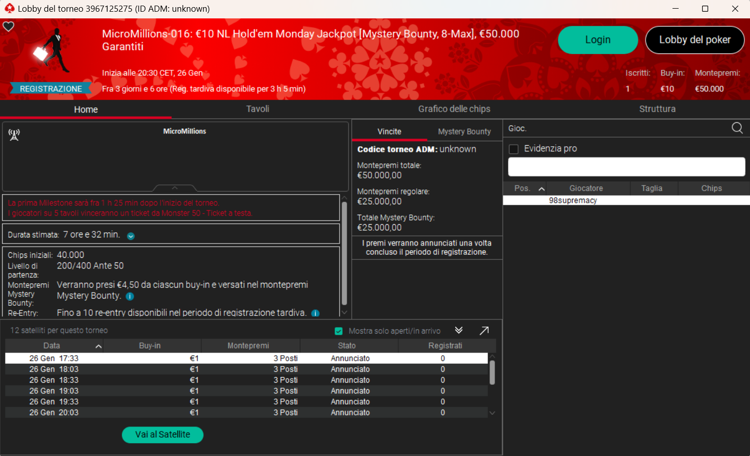 lobby monday jackpot